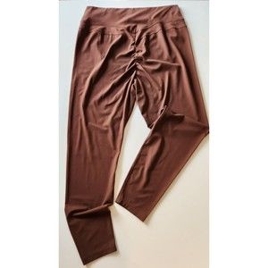 Whitney Simmons v2 gymshark brown scrunch butt leggings XXL Taupe Mauve ish